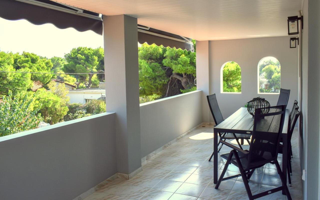 Augoustinos Silver - Sea Side Luxury Apartments Artemida  Exterior foto