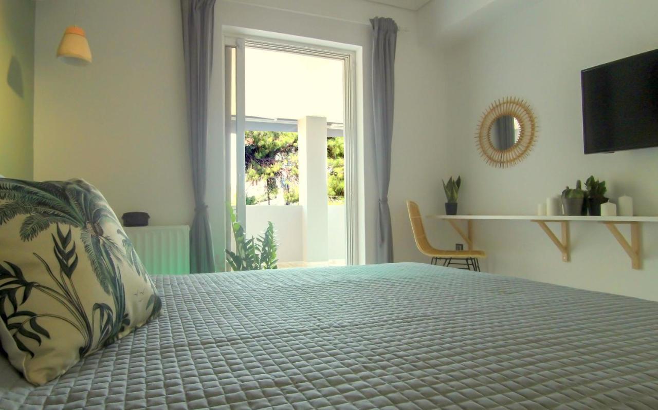 Augoustinos Silver - Sea Side Luxury Apartments Artemida  Exterior foto